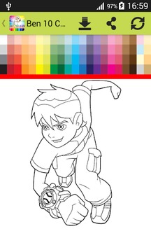 Coloring Book Ben游戲截圖1