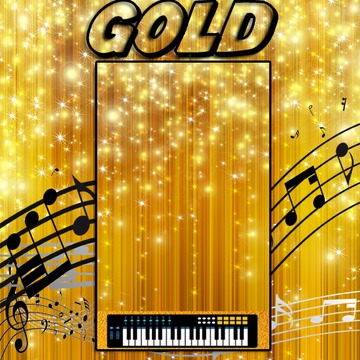 Tap The Piano Tiles gold Theme游戲截圖2