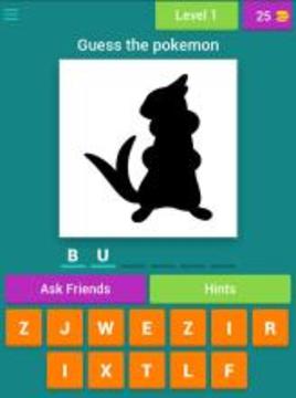 Guess That Pokemon游戲截圖4