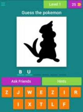 Guess That Pokemon游戏截图4