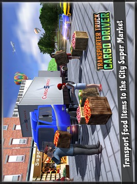 Transporter Truck Cargo Driver游戲截圖5