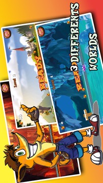 Jungle Bandicoot Run fox游戲截圖3