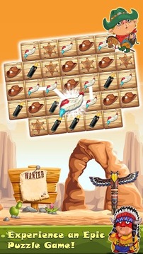 Cowboy Crush Western West游戲截圖2