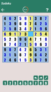 Sudoku puzzle game for free游戲截圖1