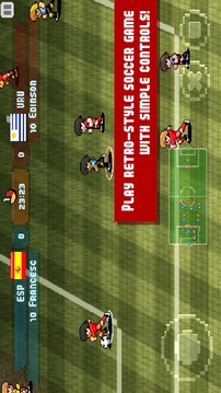 Pixel Cup Soccer游戲截圖1