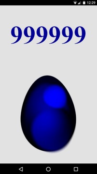 Crack the blue angry birds egg游戲截圖1