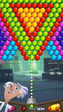 Crazy Scientist Bubble Shooter游戲截圖5