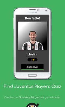 Find Juventus Players Quiz ?游戲截圖2