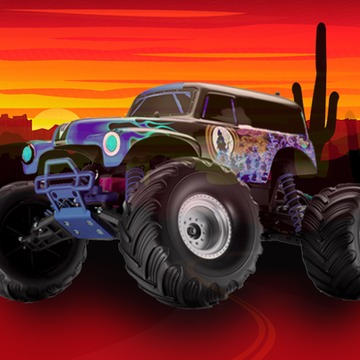 Monster Truck Climb Legend游戲截圖1
