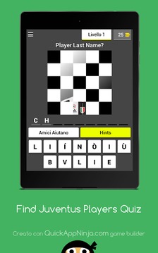 Find Juventus Players Quiz ?游戲截圖5