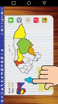 Juego del Mapa de Honduras游戲截圖5
