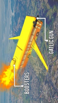 Futuristic Flying Bus VR游戲截圖3