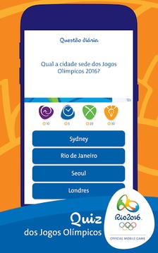 Rio 2016: Quiz游戲截圖1