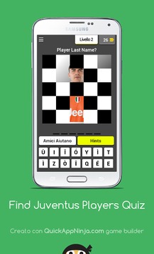 Find Juventus Players Quiz ?游戲截圖3
