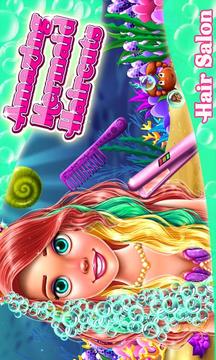 Amazing Mermaid Haircuts游戏截图1