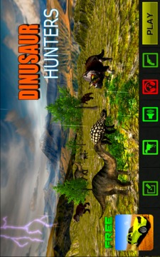 Dinosaur Hunter Free游戲截圖1