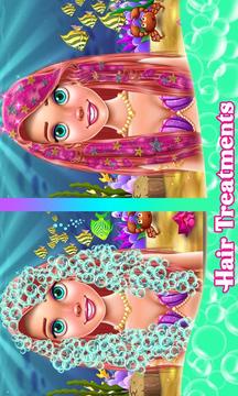Amazing Mermaid Haircuts游戲截圖2