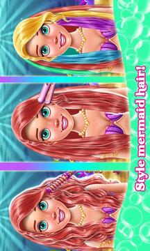 Amazing Mermaid Haircuts游戏截图3