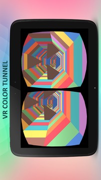 Extreme VR Space Color Tunnel游戲截圖2