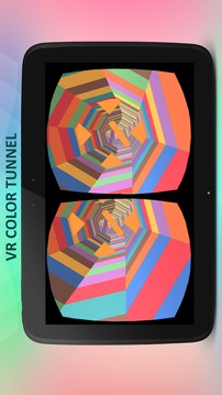 Extreme VR Space Color Tunnel游戲截圖1