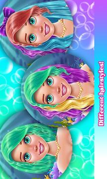 Amazing Mermaid Haircuts游戲截圖5
