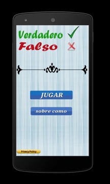 Verdadero o Falso游戲截圖5