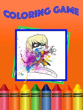 Coloring PJ Hero Game游戲截圖3