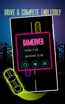 Go Glow:Car Racing Game游戲截圖4