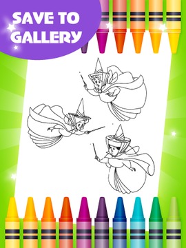 First Coloring App for Sofia游戲截圖3