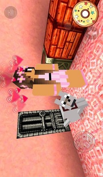 Girl craft Build & Destroy游戲截圖2