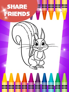 First Coloring App for Sofia游戲截圖4