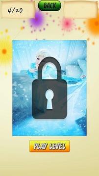 Recreat Frozen Princess Puzzle游戲截圖4