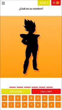 Adivina el personaje de DBZ游戲截圖1