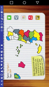 Jogo Mapa de Portugal游戲截圖2