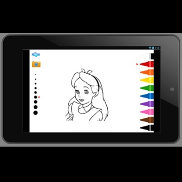 Aurora Princess Coloring BOOK.游戲截圖3