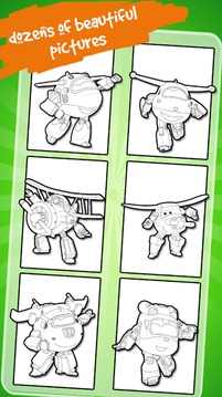 Kids Coloring for Wings Super游戲截圖4