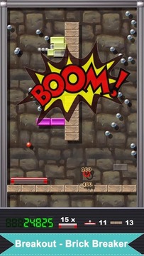 Breakout Brick Breaker游戲截圖3