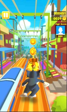 Subway jerry Surfer Tom游戲截圖2