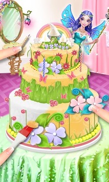 Fairy Girls Birthday Makeover游戲截圖4