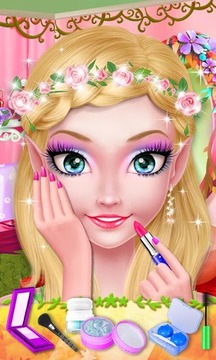Fairy Girls Birthday Makeover游戲截圖1