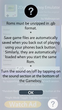 2Dgb Original Gameboy Emulator游戲截圖4