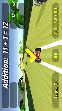 Math Karts Racing游戲截圖2