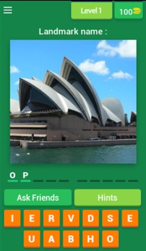 Landmarks City Easy Quiz游戲截圖1