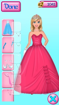 Frozen Ice Princess Dressup游戏截图3