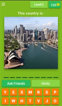 Countries by Pictures Quiz游戲截圖3