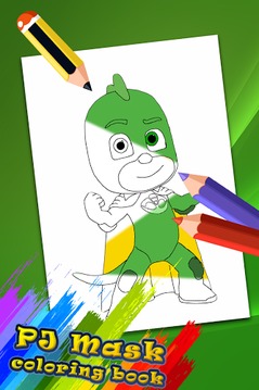 Coloring Guide For PJ Mask游戲截圖3