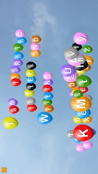 Alphabet Balloons Free游戏截图2