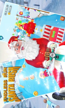 Endless Run Santa Rush游戲截圖1