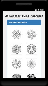 Mandalas para colorir游戲截圖1