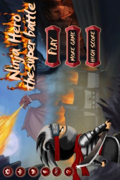 Ninja Hero - The Super Battle游戲截圖1